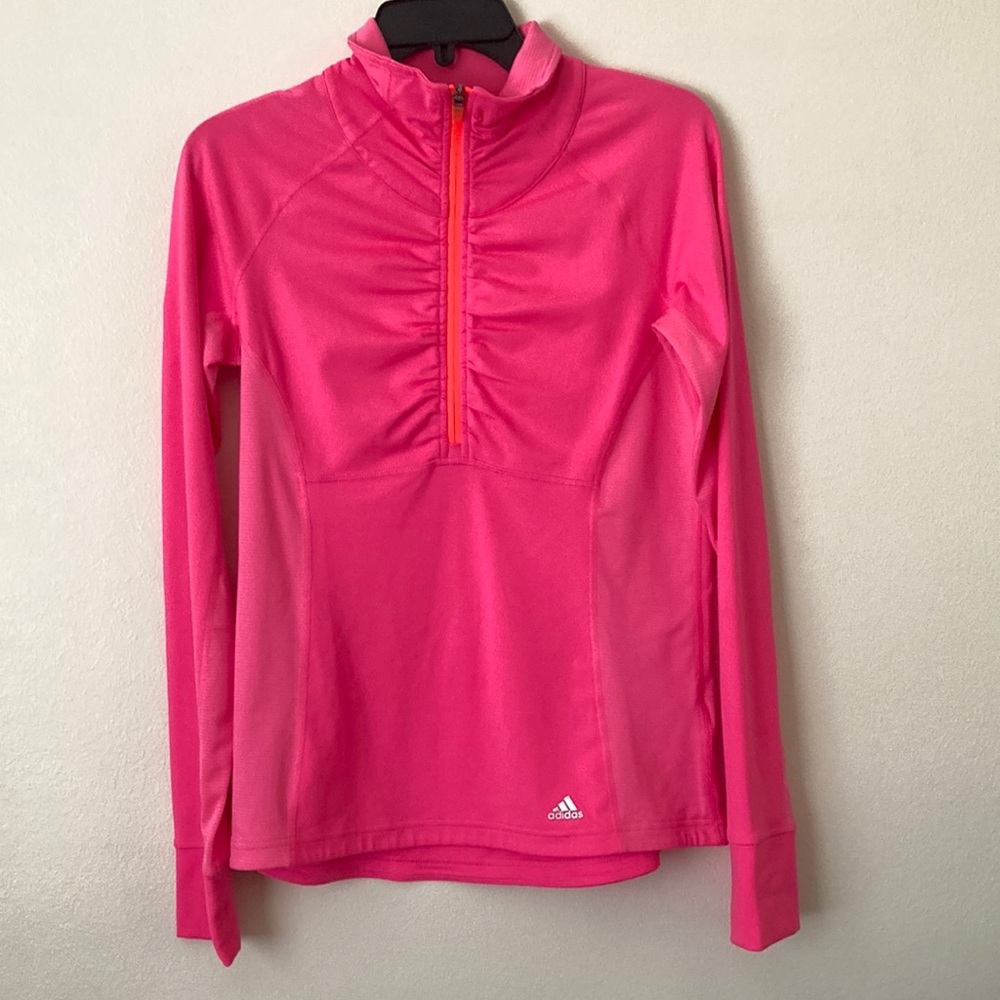 Adidas Climalite Quarter Zip S